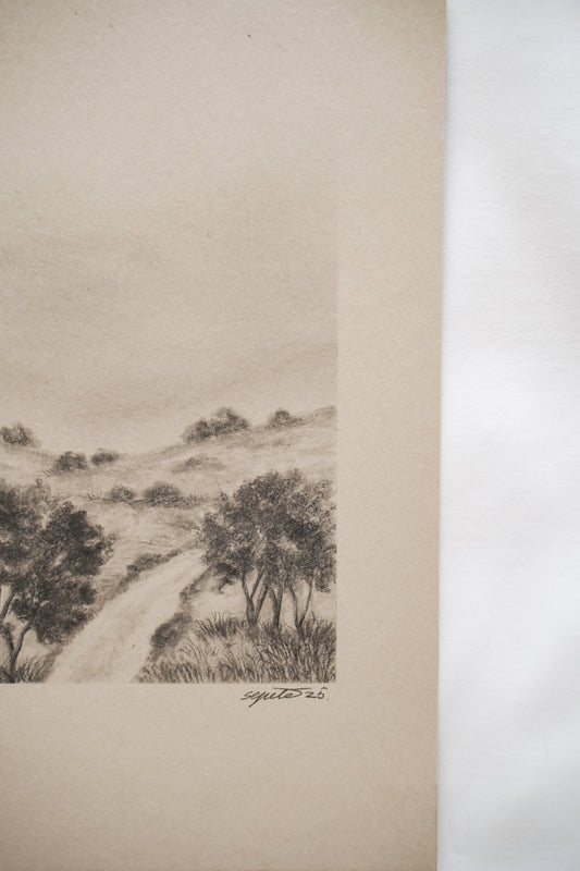Landscape drawing
