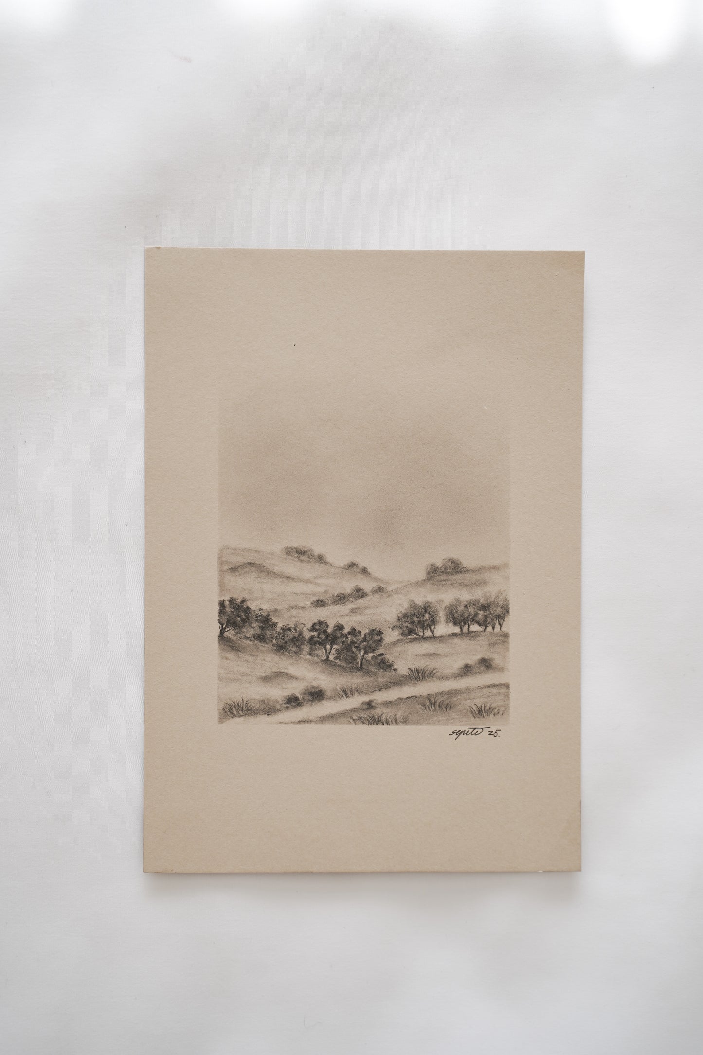 Landscape drawing
