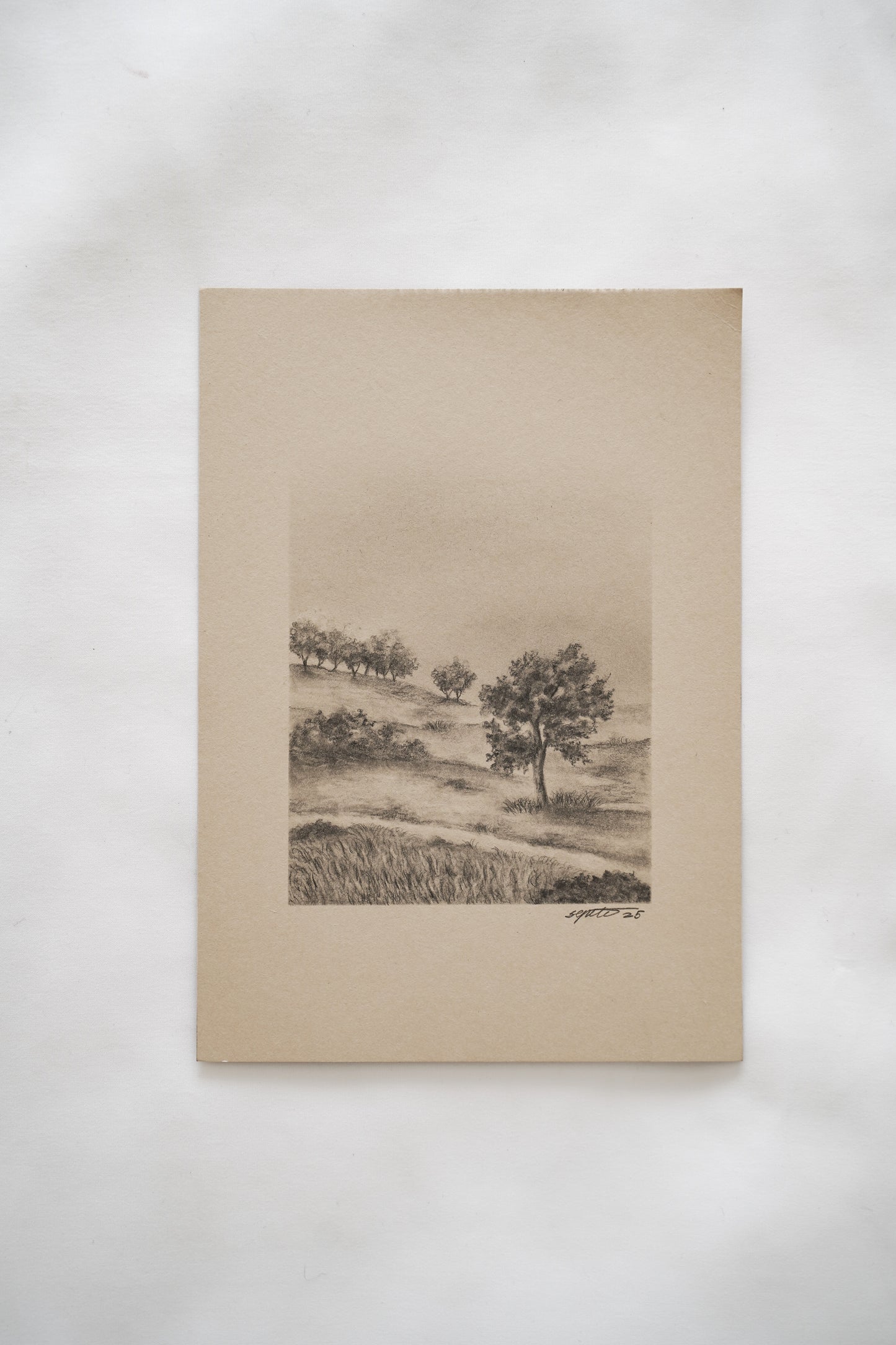 Landscape drawing
