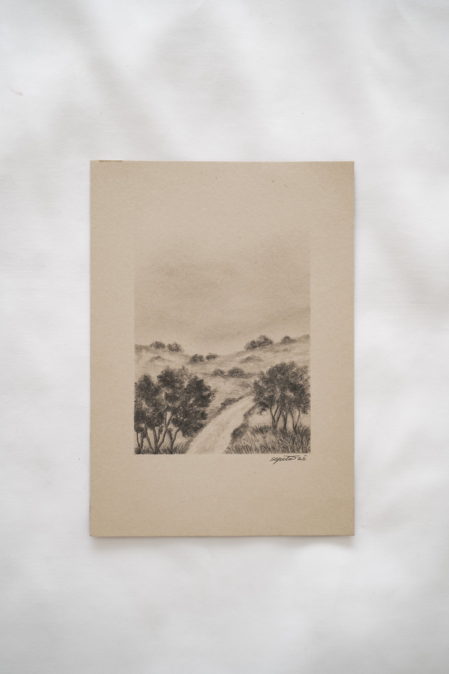 Landscape drawing